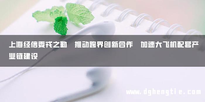 上海经信委戎之勤 推动跨界创新合作 加速大飞机配套产业链建设